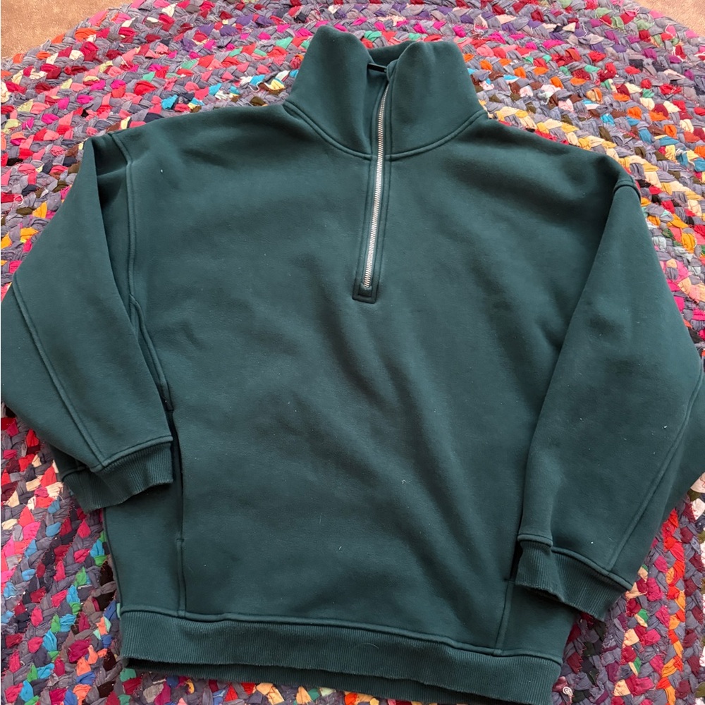 Teal Lululemon Quarter Zip